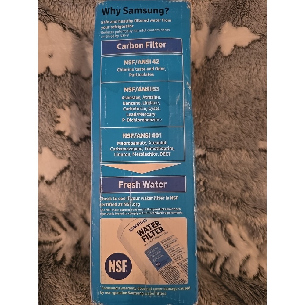 1 PACK NEW Samsung DA97-17376B HAF-QIN/EXP REFRIGERATOR Water Filter - Picture 6 of 8